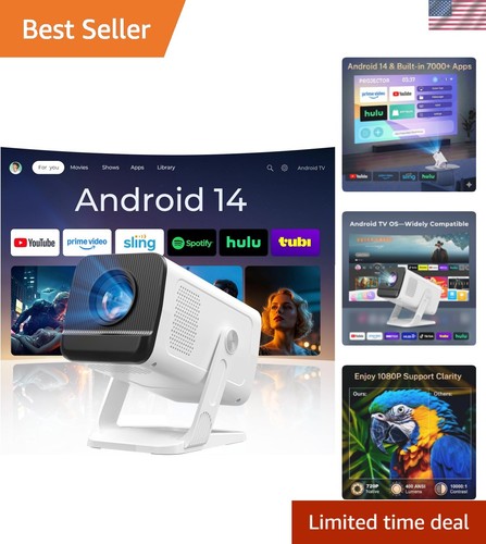 Smart led mini - projector, with