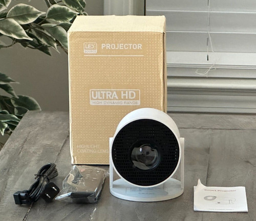 Hy300 smart mini projector - smart, projector,4k