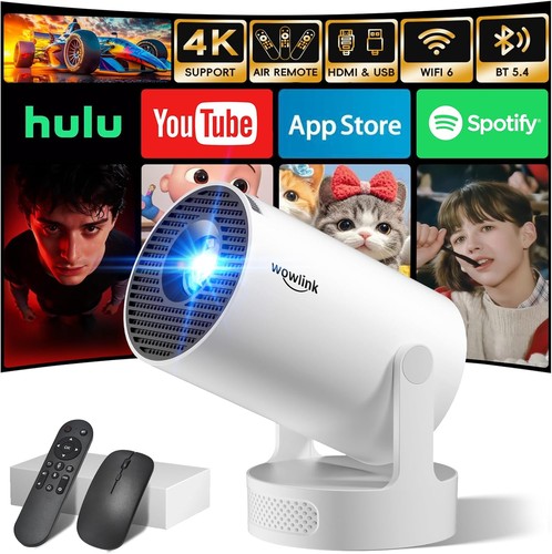 Mini projector with wifi - with, 6